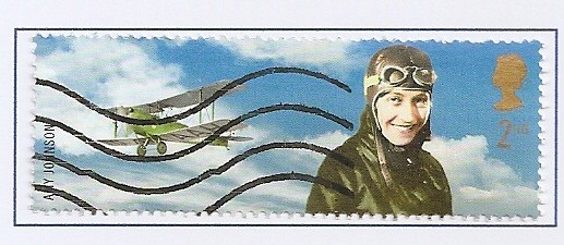 Amy Johnson. 1ª aviadora en solitario Inglaterra-Australia.
