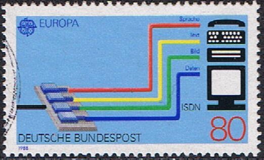 EUROPA 1988. SISTEMA ISDN (RED INTEGRADA DE SERVICIOS DIGITALES)