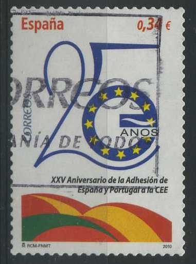 E4574 - 25 Aniv. Adhesión España y Portugal C.E.E.