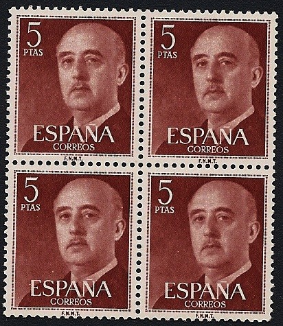 Serie Básica General Franco 1955