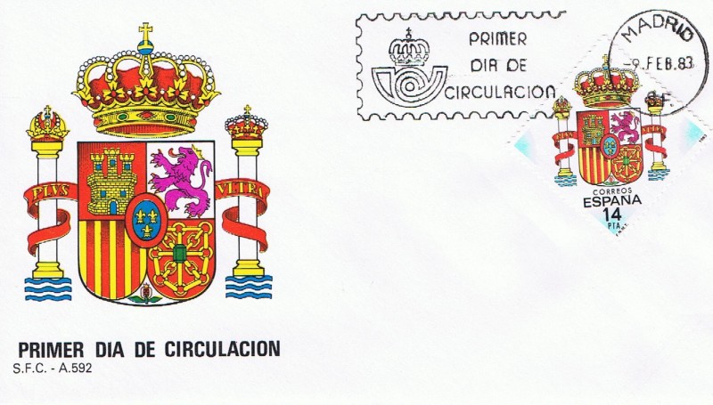 SPD ESCUDO DE ESPAÑA