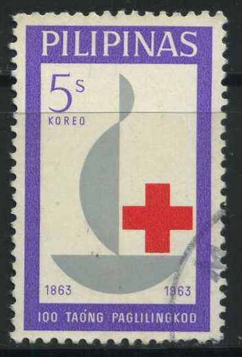 S886 - Cent. Emblema Cruz Roja