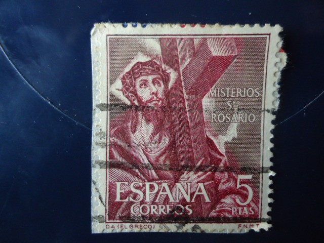 Ed:1471- Misterios Santísimo Rosario -Oleo del español, El Greco)