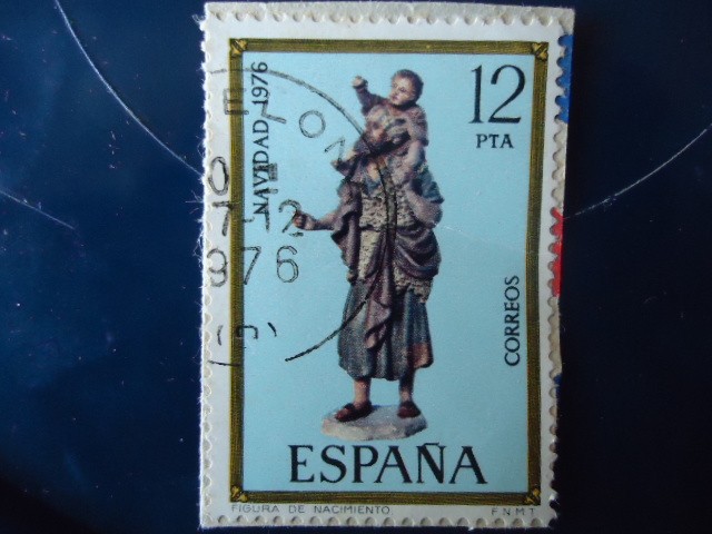 Navidad 1976-Figura de Nacimiento.