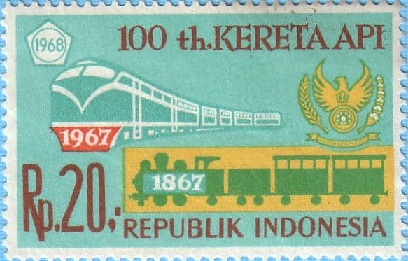 100 th. Kereta Api