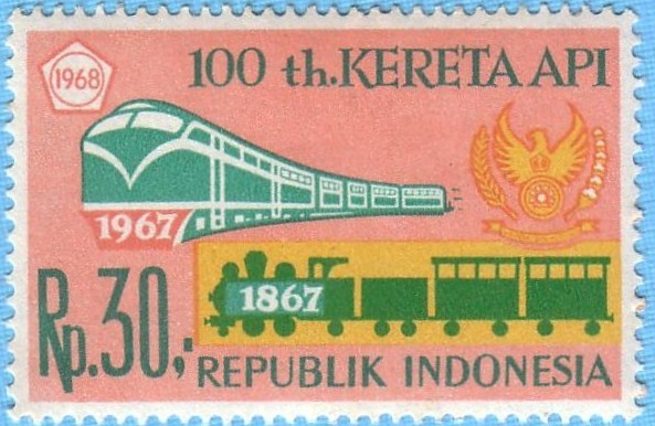 100 th. Kereta Api