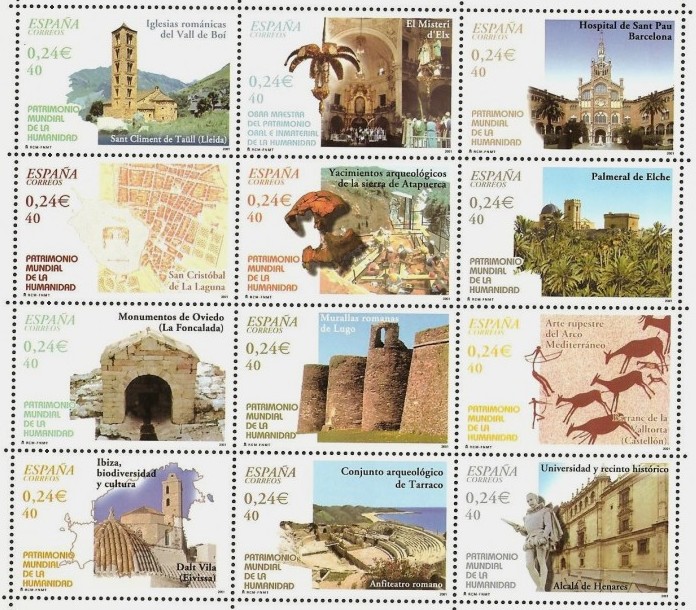 Lugares de España. Patrimonio Mundial de la Humanidad