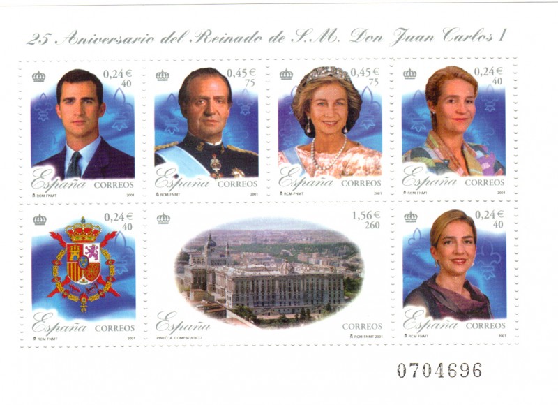 25 Aniversario del reinado de S.M. Don Juan Carlos I