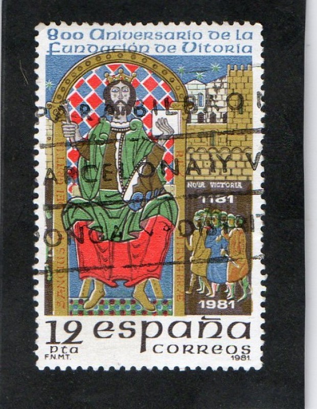 2625- 800 ANIVERSARIO DE LA FUNDACION DE VICTORIA.