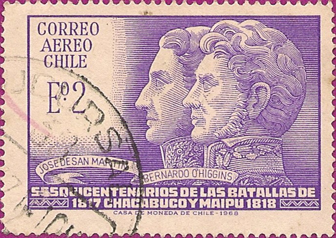 Sesquicentenario de las Batallas de Chacabuco y Maipu. 1817, 1818.