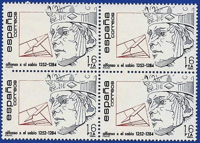 Centenarios - Alfonso X el Sabio