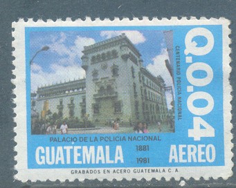 Edificio de la Policia Nacional de Guatemala
