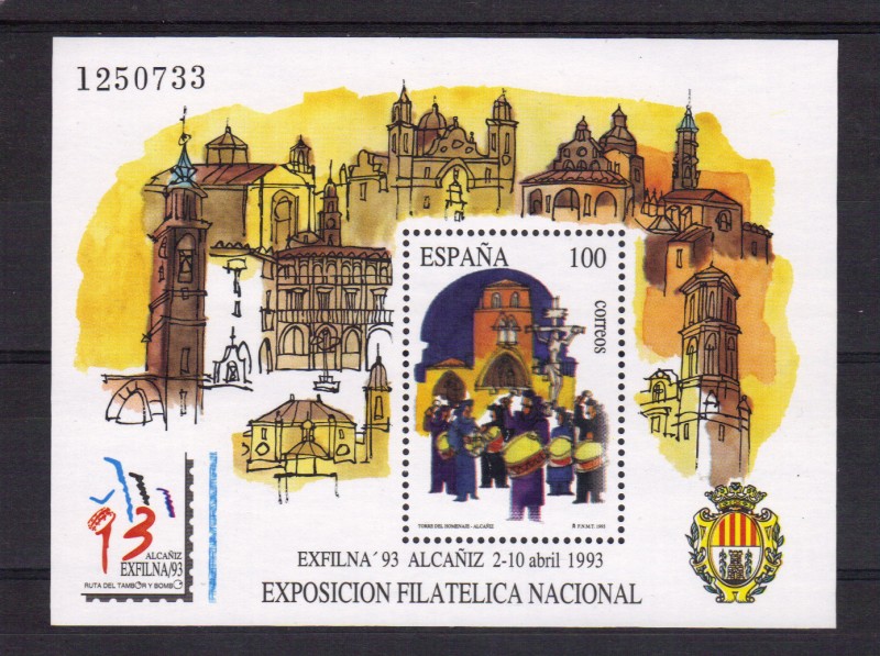 EXFILNA 1993 Torre del homenaje - ALCAÑIZ