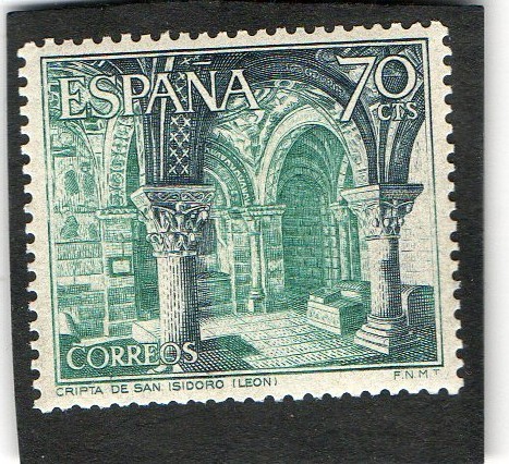 1543- SERIE TURISTICA. PAISAJES I MONUMENTOS. CRIPTA DE SAN ISIDORO, LEON.