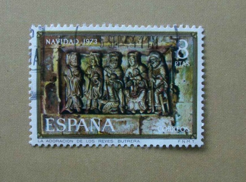 Navidad de 1973. Adoracion de los Reyes Butrera.