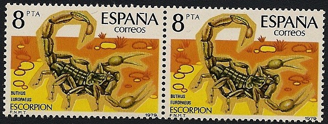 Fauna hispánica - escorpión