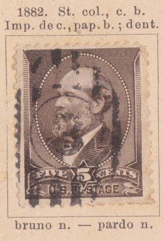 Presidente J Garfield Ed 1882