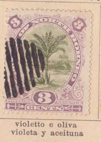 Norte Borneo Ed 1893