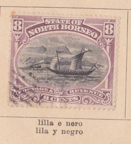 Norte Borneo Ed 1893