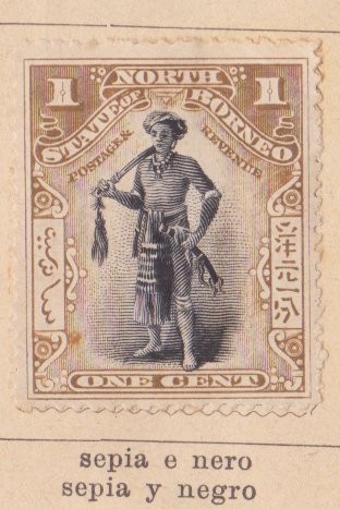 Norte Borneo Ed 1893