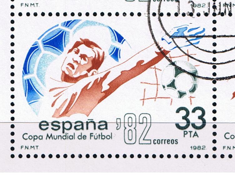 Edifil  2662  Copa Mundial de Fútbol España ´82.  