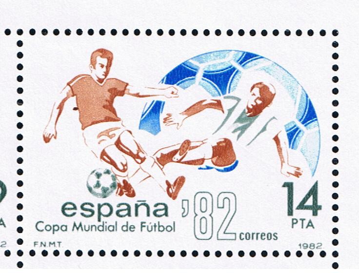 Edifil  2661  Copa Mundial de Fútbol España ´82.  