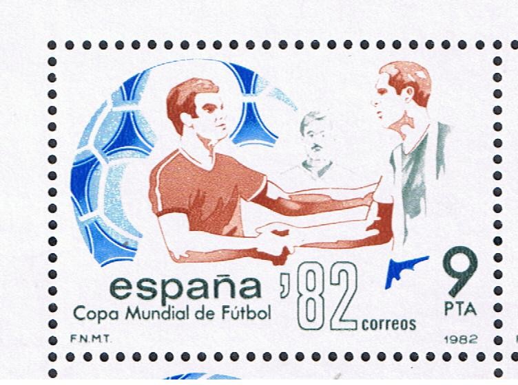 Edifil  2660  Copa Mundial de Fútbol España ´82.  