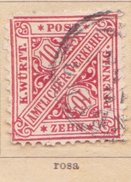 Wurtemberg Ed 1881
