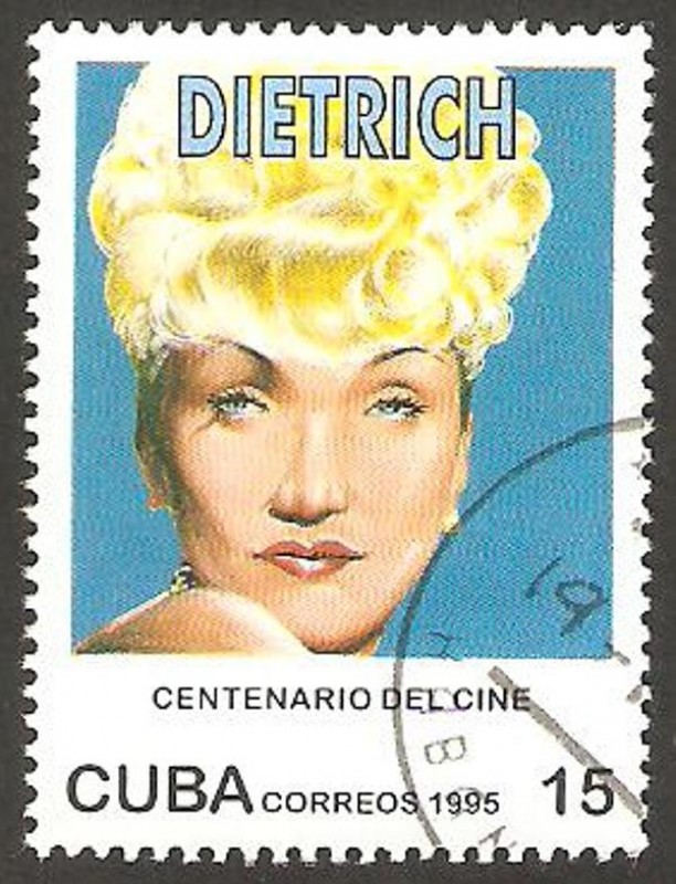 3476 - Centº del cine, Marlene Dietrich
