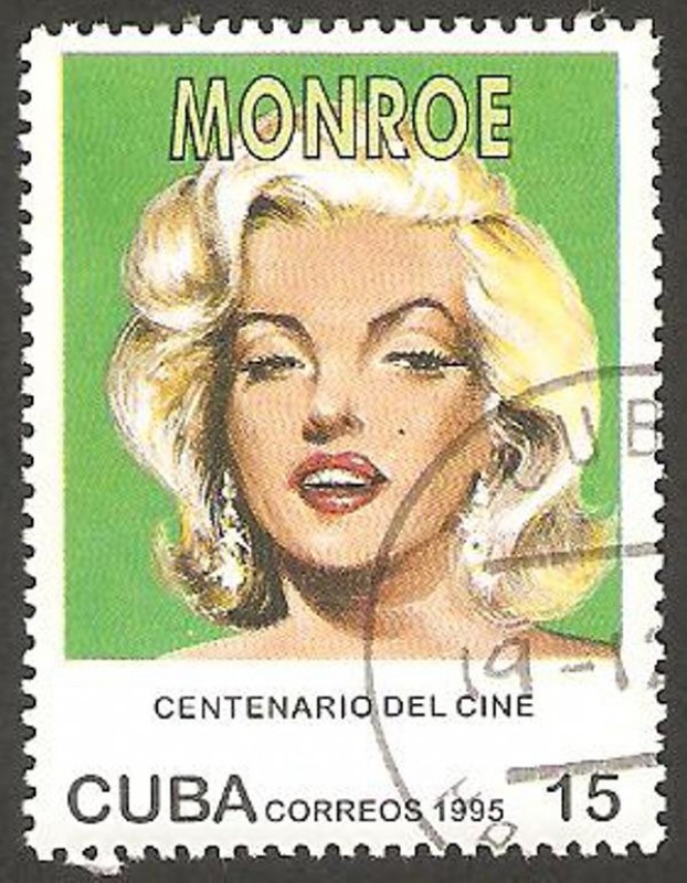 3477 - Centº del cine, Marilyn  Monroe