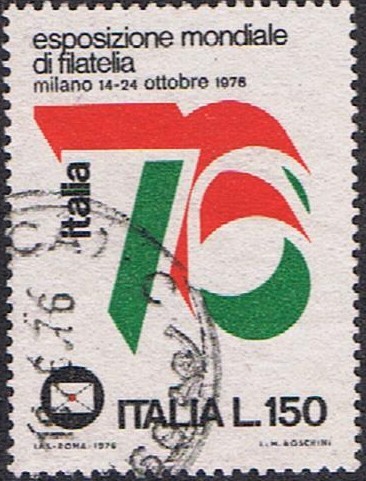 EXPOSICIÓN FILATÉLICA INTERNACIONAL ITALIA 76