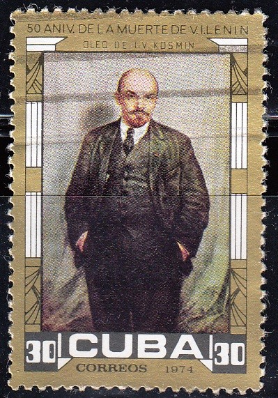 50 Aniviversario de la  muerte de Lenin	
