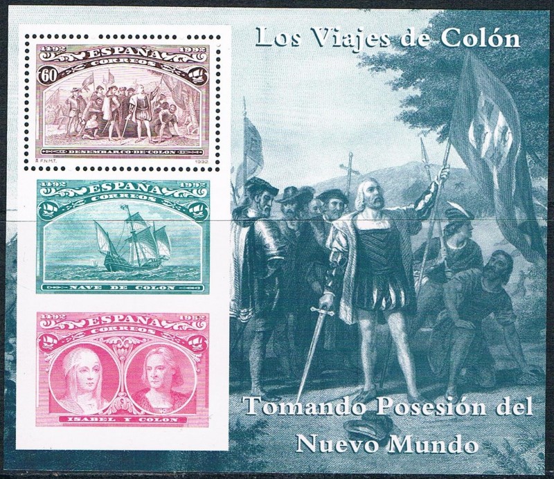 HB COLON Y EL DESCUBRIMIENTO.  TOMANDO POSESIÓN DEL NUEVO MUNDO