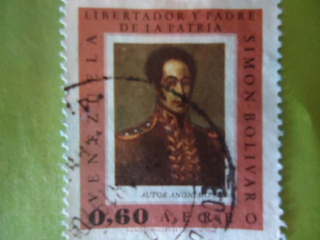 Libertador y Padre de la Patria-Simón Bolivar(Pintor:anónimo)