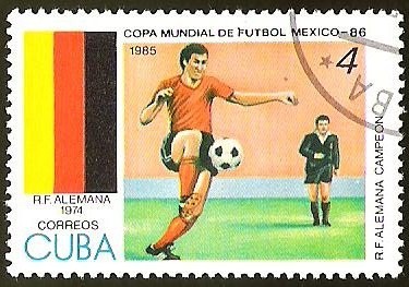COPA MUNDIAL DE FUTBOL MEXICO 86 - R.F ALEMANA