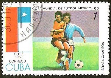 COPA MUNDIAL DE FUTBOL MEXICO 86 - CHILE