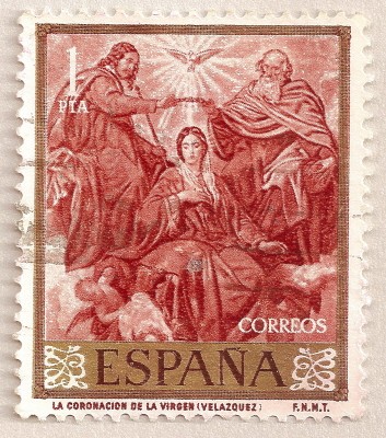 Velázquez - La coronación de la Virgen