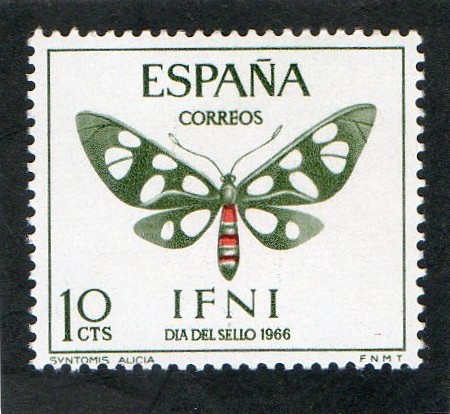 IFNI  221. DIA DEL SELLO . MARIPOSAS.