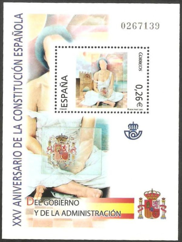 4040 - XXV anivº de la constitución española