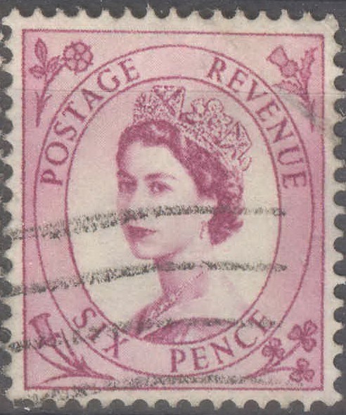 REINO UNIDO_SCOTT 362.02 REINA ISABEL. $0.25