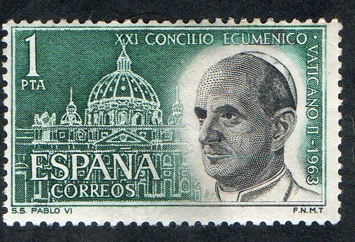 1540-  XXI CONCILIO  ECUMÉNICO VATICANO II. PABLO VI. 