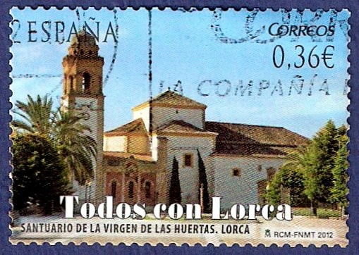 Edifil 4696 Lorca Santurario Virgen de las Huertas 0,36