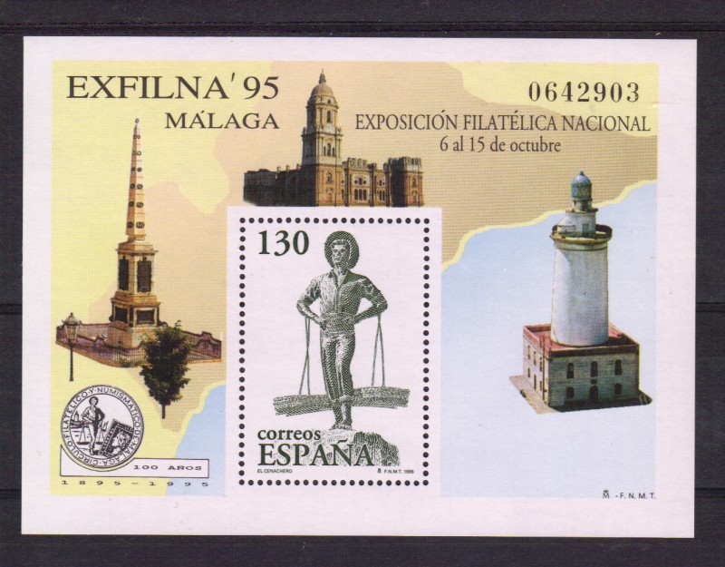 1995 EXFILNA 95 MALAGA - EL CENACHERO