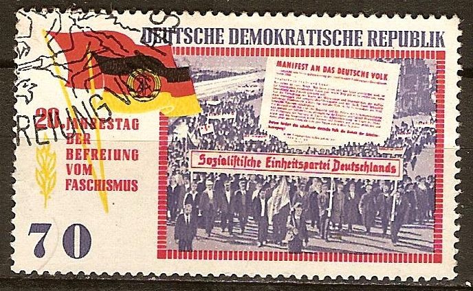 20 aniversario de la liberación del fascismo (DDR)