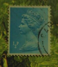 sello postal gran bretaña Queen Elizabeth 1971