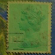 sello postal gran bretaña Queen Elizabeth 1982