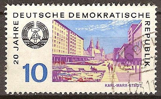 20.Años DDR,ciudad-Karl-Marx.