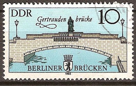 Puentes de Berlin-puente Gertrauden (DDR)