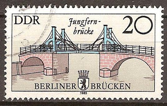 Puentes de Berlin-puente Jungfern (DDR)