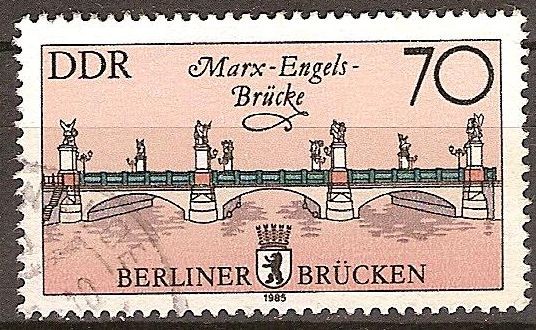 Puentes de Berlin-puente Marx Engels (DDR)